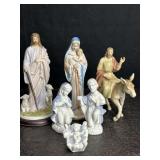 JESUS IN PORCELAIN LEFTON CRï¿½CHE MADE IN JAPAN,