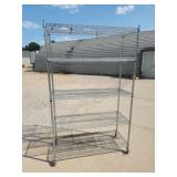 Rolling Metal Rack Storage Heavy Duty