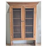 Antique Pine Country Cupboard Topper