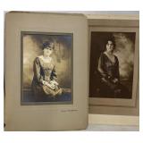 Pair of Antique Photos Ladies