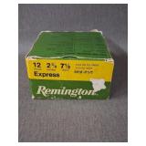 Remington Express 12 Ga 7.5 Shot Partial Box