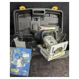 GMC 9 AMP. BISCUIT JOINER W/ ATTACHMENTS IN CARRY