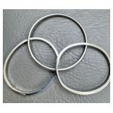 Lucky Me Clover Bangle Bracelet w/ Clasp, Roman