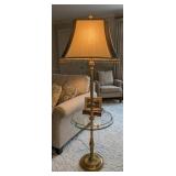 Stiffel 3 Way Brass Floor Lamp