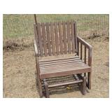 Teak Glider Rocker Chair Needs Tightening