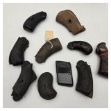 Lot of Small Vintage Revolver Grips