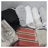 BLACK OUT CURTAINS, TABLE CLOTHES, RUGS &