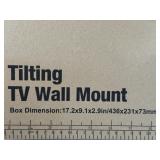 Tilting TV Wall Mount NIB