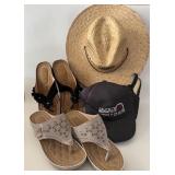 2 Pair New Sandals Euro Sizes 41 (tan) & 42