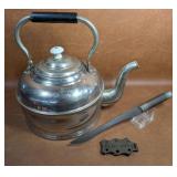 Vintage Sensible Trivet, Kitchen Knife and