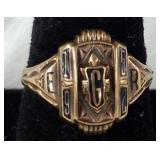 1952 Vintage 10K Gold HGS Class Ring