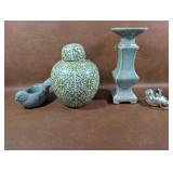 Candle Pedestal,Williamsburg Vase, ++
