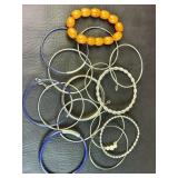 Lot of Costume Bangle Bracelets