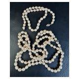 2 Pearl Necklaces 48ï¿½ï¿½ & 1 Needs Repair