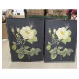 Raised Floral Wall Art