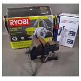 Ryobi 4" Handheld Tile Saw, Vntg USA Vise & Spray
