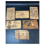 Antique Leather Postcards : Some Kansas ,