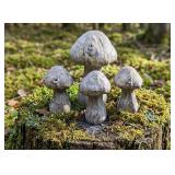 Concrete Mushroom Garden Statues, Mushrooms