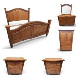 Webb Furniture King Bedroom Suit