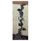 .925 Silver Vine Bracelet w/ Gemstones