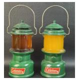 Pair of Avon Mini Coleman Lanterns w/ Cologne