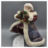 THOMAS KINKADE "CHRISTMAS JOURNEYS END" OLD WORLD