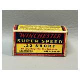 Vintage Winchester Super Speed .22 Short