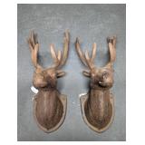 Cast Iron Deer Head Wall Decor (one piece has