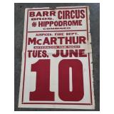 Vtg. Barr Bros. Circus & Hippodrome Combined