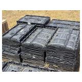 Pallet of Collapsible Crates / Flats