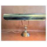 Vintage Brass Bankers Lamp, Switch Needs Replaced