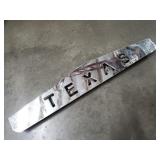 Texas Chrome Mudflap Bottom