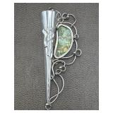 925 S.Zilka Handmade Pendant & Roman Glass 11.27g