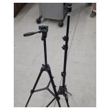 Two Camera Tripods