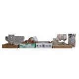Contents Of Shelf Stemmed Glassware + No Shipping