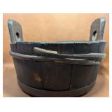 Shaker Style Wood Wash Tub, Needs TLC
