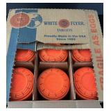 Box White Flyer Clay Targets 89 Orange Top Skeet