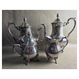 Sheridan Silver On Brass Teapot / Coffee Pot &