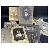 Lot of Antique Photos Some w/ Names
