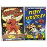 2 Bong Comics Radioactive Man Complete & Itchy &
