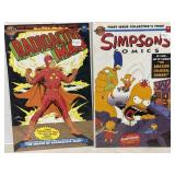 2 Bongo Comics Simpsons & Radioactive Man Both #1