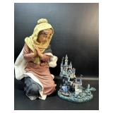 17 In. Resin Mary Nativity Fig. + Dragonï¿½s Lair