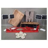 Wood & Metal Home Decor +