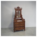 Antique Eastlake Style Dresser w/ Mirror