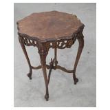 Anntique Marquetry Lamp Table