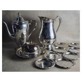 Oneida Silverplate Covered Butter Dish , Wallace
