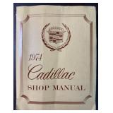 1974 Cadillac Shop Manual 866 Pages w Foldout