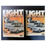 Set 1982 Ford Light Truck Shop Manuals Bronco