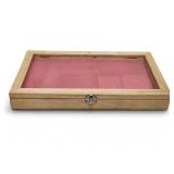 Small Oak Display Case