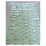 75 OKLAHOMA LICENSE PLATES 1975 MOBILE HOME